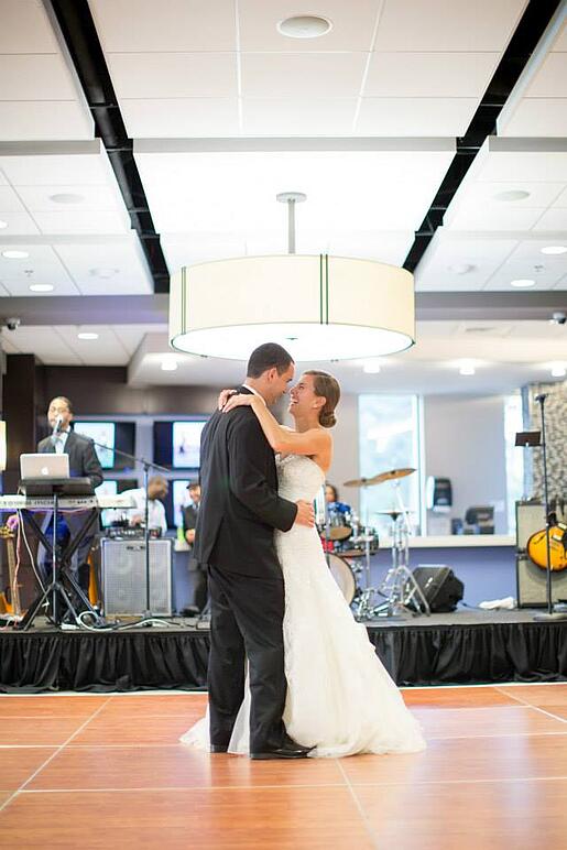 Wedding Band that learns first dances