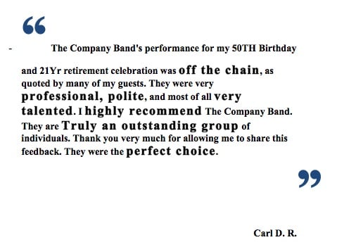 The Company Band Wilmington Reviews